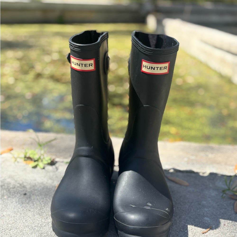 Hunter Classic Black Waterproof Boots